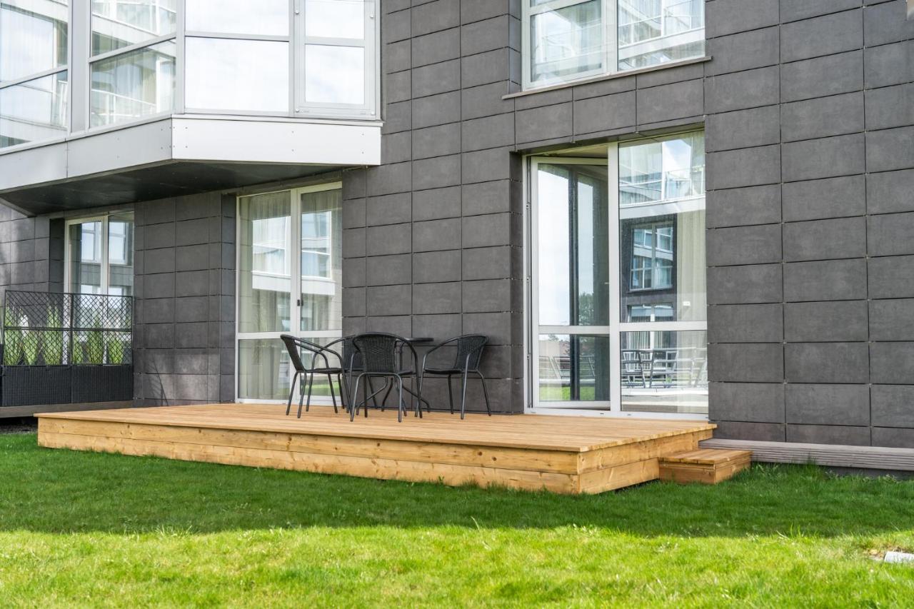 Simsim Apartamentai Šventoji Esterno foto