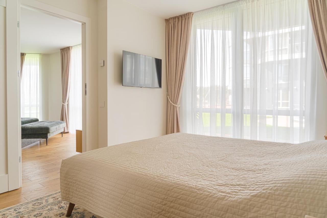 Simsim Apartamentai Šventoji Esterno foto